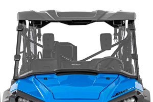 Honda Pioneer 1000 Special Edition Full Windshield - Rough Country - Scratch Resistant - 2021